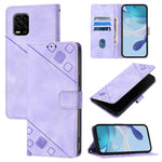 Custodia per telefono in pelle goffrata effetto pelle, For Xiaomi Mi 10 Lite 5G, For Xiaomi Redmi 8 / Redmi 8A, For Xiaomi Mi CC9 / Mi 9 Lite, For Xiaomi Redmi Note 8