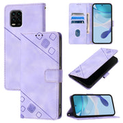 Custodia per telefono in pelle goffrata effetto pelle, For Xiaomi Mi 10 Lite 5G, For Xiaomi Redmi 8 / Redmi 8A, For Xiaomi Mi CC9 / Mi 9 Lite, For Xiaomi Redmi Note 8