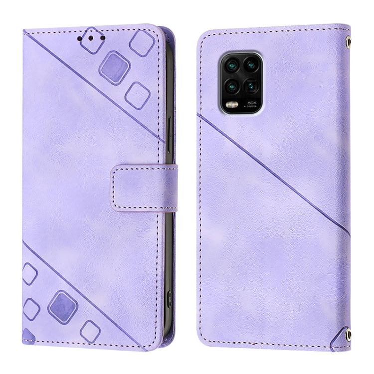 Custodia per telefono in pelle goffrata effetto pelle, For Xiaomi Mi 10 Lite 5G, For Xiaomi Redmi 8 / Redmi 8A, For Xiaomi Mi CC9 / Mi 9 Lite, For Xiaomi Redmi Note 8