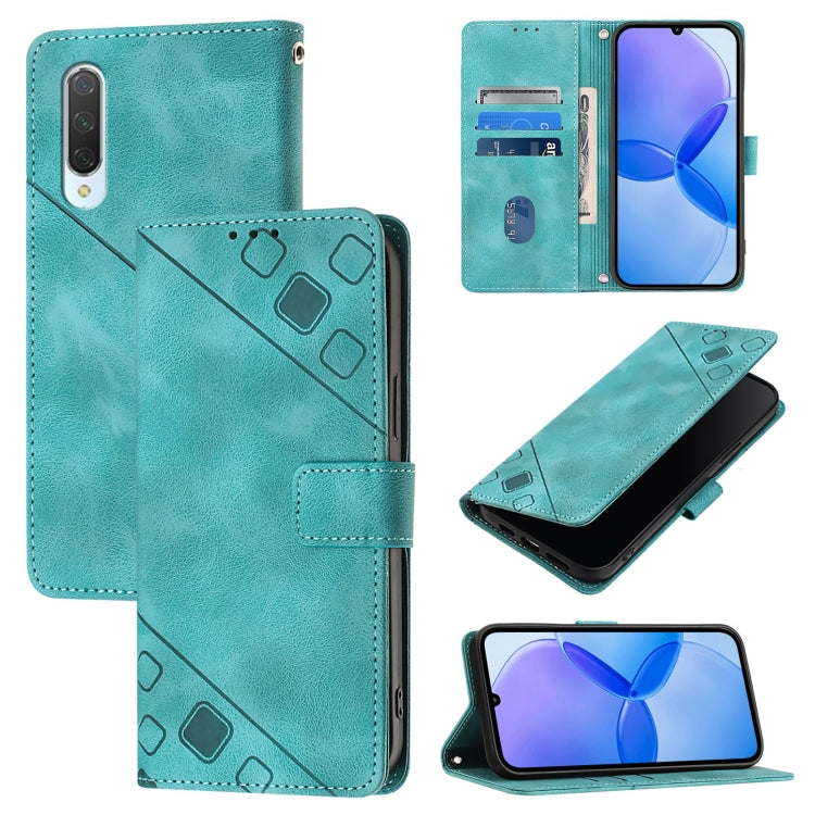Custodia per telefono in pelle goffrata effetto pelle, For Xiaomi Mi 10 Lite 5G, For Xiaomi Redmi 8 / Redmi 8A, For Xiaomi Mi CC9 / Mi 9 Lite, For Xiaomi Redmi Note 8