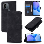 Custodia portafoglio in pelle goffrata per Xiaomi Redmi Note 12S