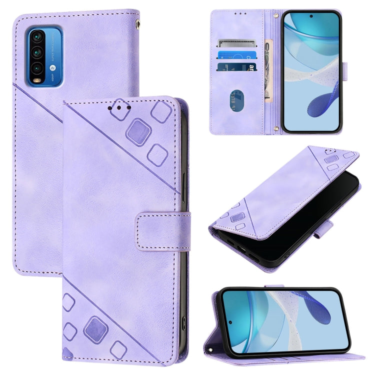 Custodia per telefono in pelle goffrata effetto pelle, For Xiaomi Mi 11 Pro, For Xiaomi Redmi Note 10 Pro 4G, For Xiaomi Poco M3 / Redmi 9 Power, For Xiaomi Redmi Note 9T Global