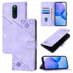 Custodia per telefono in pelle goffrata effetto pelle, For Xiaomi Mi 10 Lite 5G, For Xiaomi Redmi 8 / Redmi 8A, For Xiaomi Mi CC9 / Mi 9 Lite, For Xiaomi Redmi Note 8