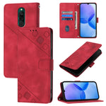 Custodia per telefono in pelle goffrata effetto pelle, For Xiaomi Mi 10 Lite 5G, For Xiaomi Redmi 8 / Redmi 8A, For Xiaomi Mi CC9 / Mi 9 Lite, For Xiaomi Redmi Note 8