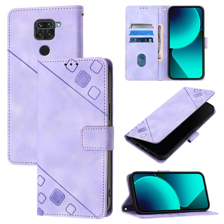 Custodia portafoglio in pelle goffrata per Xiaomi Mi 11