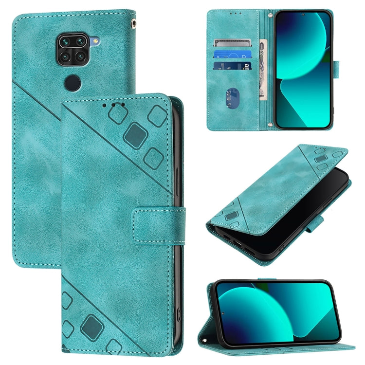 Custodia portafoglio in pelle goffrata per Xiaomi Mi 11