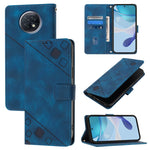 Custodia per telefono in pelle goffrata effetto pelle, For Xiaomi Mi 11 Pro, For Xiaomi Redmi Note 10 Pro 4G, For Xiaomi Poco M3 / Redmi 9 Power, For Xiaomi Redmi Note 9T Global