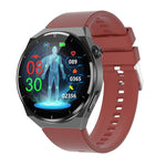 TK20 1,39 pollici IP68 Orologio intelligente con cinturino in silicone impermeabile Supporta ECG / Cura delle famiglie a distanza / Monitoraggio della temperatura corporea, Silicone Band (Red), Silicone Band (Black), Silicone Band (Blue)
