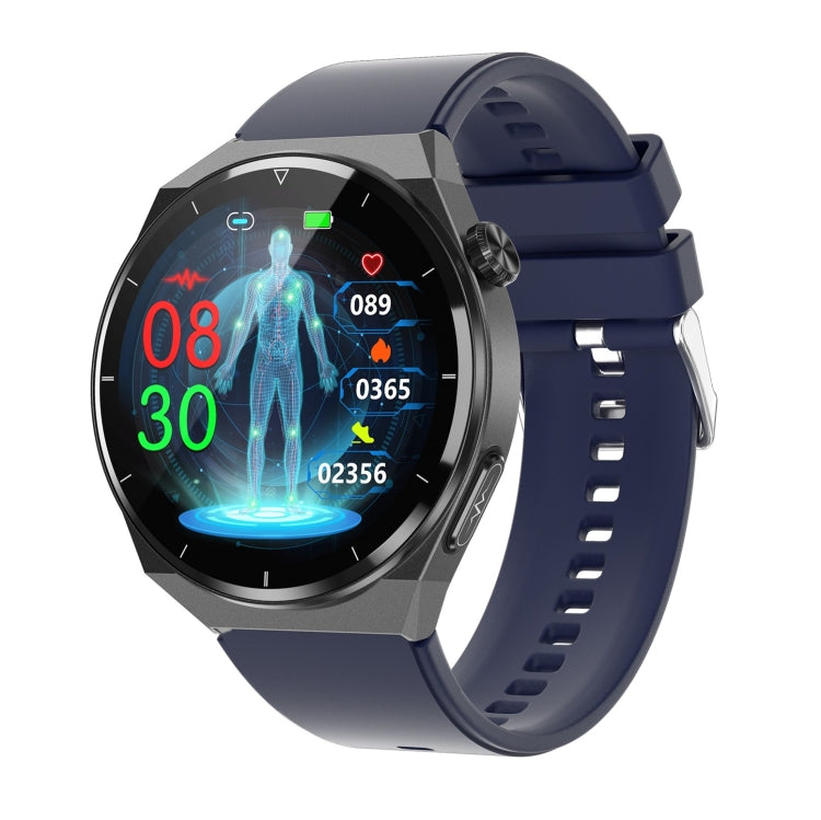 TK20 1,39 pollici IP68 Orologio intelligente con cinturino in silicone impermeabile Supporta ECG / Cura delle famiglie a distanza / Monitoraggio della temperatura corporea, Silicone Band (Red), Silicone Band (Black), Silicone Band (Blue)