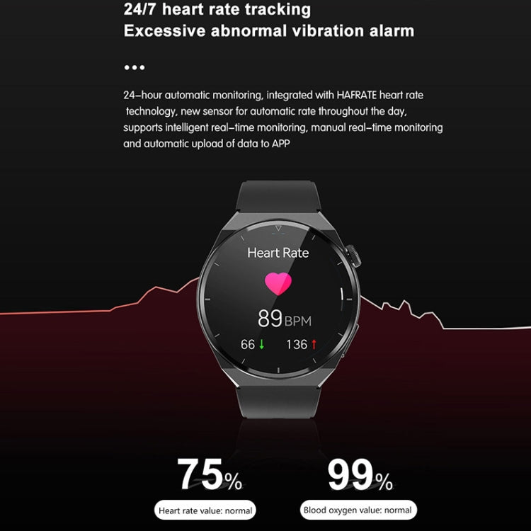 TK20 1,39 pollici IP68 Orologio intelligente con cinturino in silicone impermeabile Supporta ECG / Cura delle famiglie a distanza / Monitoraggio della temperatura corporea, Silicone Band (Red), Silicone Band (Black), Silicone Band (Blue)