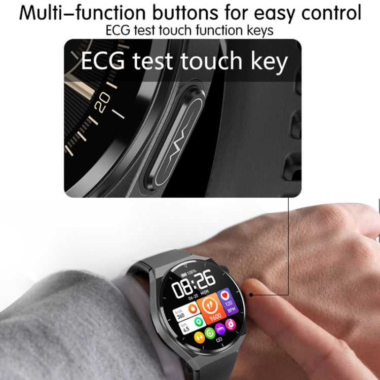 TK20 1,39 pollici IP68 Orologio intelligente con cinturino in silicone impermeabile Supporta ECG / Cura delle famiglie a distanza / Monitoraggio della temperatura corporea, Silicone Band (Red), Silicone Band (Black), Silicone Band (Blue)