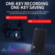 JNN M2 Ultra-sottile HD Riduzione del rumore Intelligent Control Voice Registratore vocale, 4GB, 8GB, 16GB, 32GB, 64GB