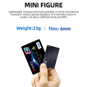 JNN M2 Ultra-sottile HD Riduzione del rumore Intelligent Control Voice Registratore vocale, 4GB, 8GB, 16GB, 32GB, 64GB