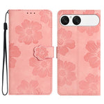 Custodia per cellulare in pelle con motivo floreale in rilievo, For Sony Xperia 10 VII, For Sony Xperia 10 VI, For Sony Xperia 1 VI, For Sony Xperia 1 V
