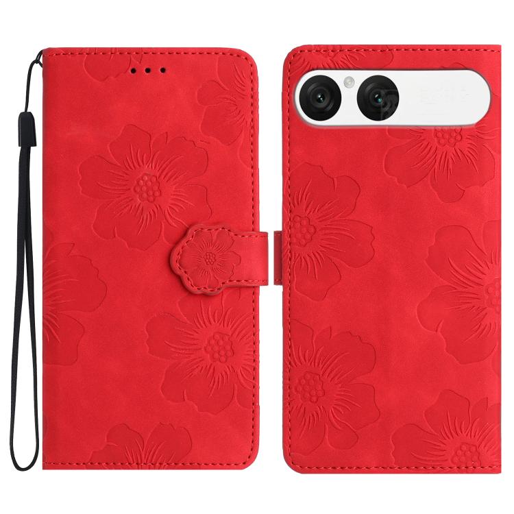 Custodia per cellulare in pelle con motivo floreale in rilievo, For Sony Xperia 10 VII, For Sony Xperia 10 VI, For Sony Xperia 1 VI, For Sony Xperia 1 V