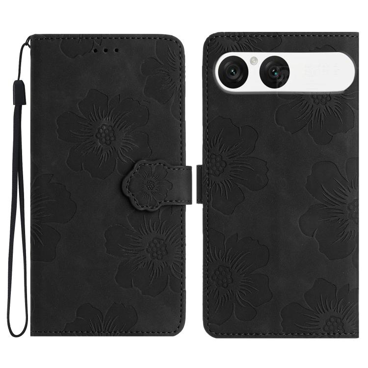 Custodia per cellulare in pelle con motivo floreale in rilievo, For Sony Xperia 10 VII, For Sony Xperia 10 VI, For Sony Xperia 1 VI, For Sony Xperia 1 V