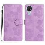 Custodia per cellulare in pelle con motivo floreale in rilievo, For Nokia 6.2 / 7.2, For Nokia 5.4, For Nokia 5.3