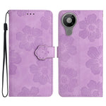 Custodia per cellulare in pelle con motivo floreale in rilievo, For Nokia 6.2 / 7.2, For Nokia 5.4, For Nokia 5.3