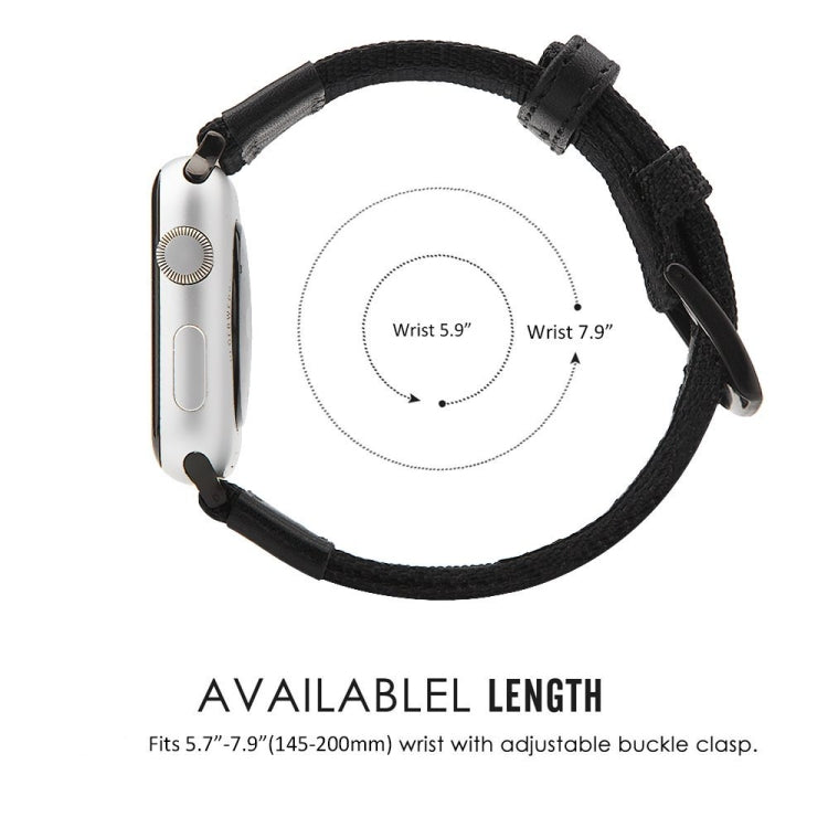 Cinturino in nylon per Apple Watch 38-45mm