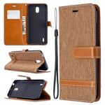Custodia portafoglio in pelle per LG K61 e Nokia 1.3