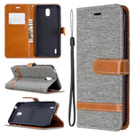 Custodia portafoglio in pelle per LG K61 e Nokia 1.3