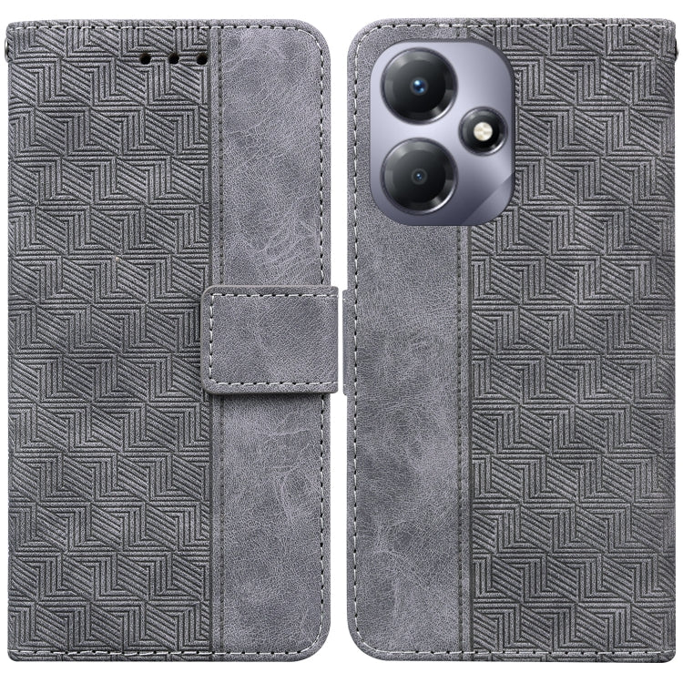 Custodia per telefono in pelle goffrata geometrica, For Infinix Hot 30 Play, For Infinix Hot 30i, For Infinix Hot 30, For Infinix Smart 7 African