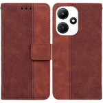 Custodia per telefono in pelle goffrata geometrica, For Infinix Hot 30 Play, For Infinix Hot 30i, For Infinix Hot 30, For Infinix Smart 7 African