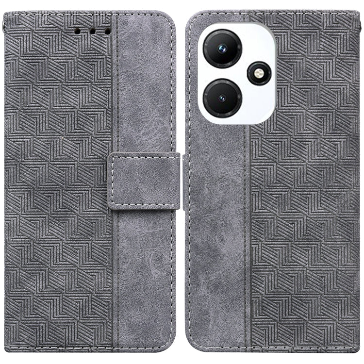 Custodia per telefono in pelle goffrata geometrica, For Infinix Hot 30 Play, For Infinix Hot 30i, For Infinix Hot 30, For Infinix Smart 7 African
