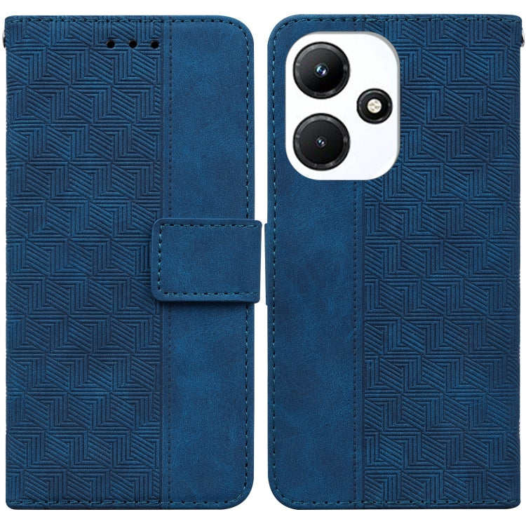 Custodia per telefono in pelle goffrata geometrica, For Infinix Hot 30 Play, For Infinix Hot 30i, For Infinix Hot 30, For Infinix Smart 7 African