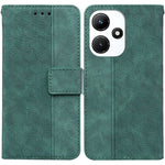 Custodia per telefono in pelle goffrata geometrica, For Infinix Hot 30 Play, For Infinix Hot 30i, For Infinix Hot 30, For Infinix Smart 7 African