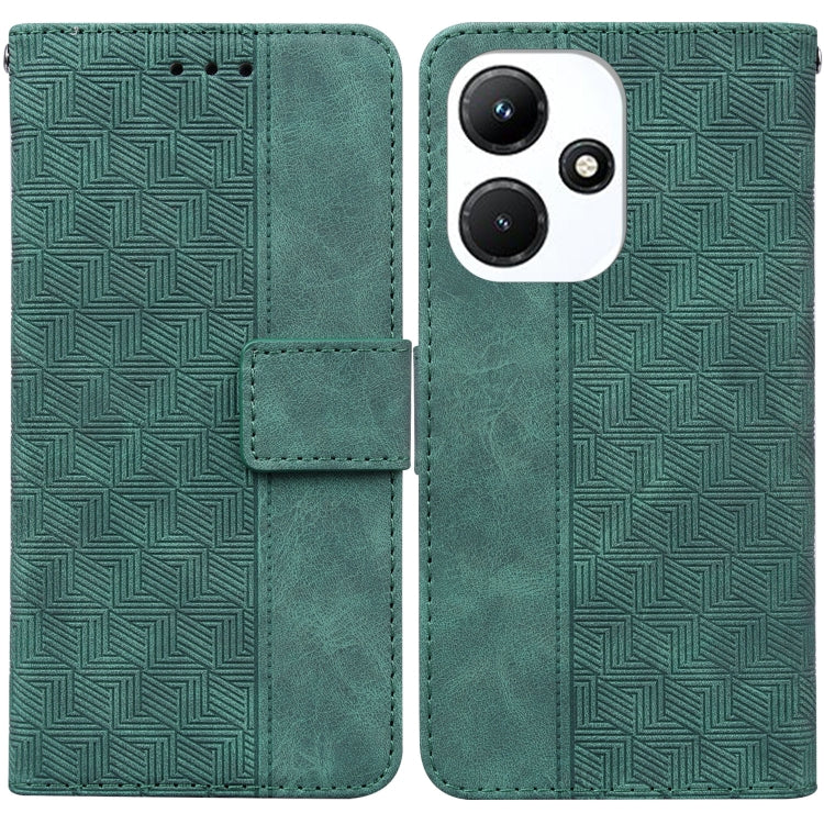Custodia per telefono in pelle goffrata geometrica, For Infinix Hot 30 Play, For Infinix Hot 30i, For Infinix Hot 30, For Infinix Smart 7 African