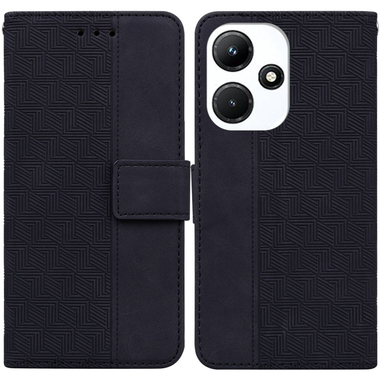 Custodia per telefono in pelle goffrata geometrica, For Infinix Hot 30 Play, For Infinix Hot 30i, For Infinix Hot 30, For Infinix Smart 7 African