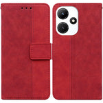Custodia per telefono in pelle goffrata geometrica, For Infinix Hot 30 Play, For Infinix Hot 30i, For Infinix Hot 30, For Infinix Smart 7 African