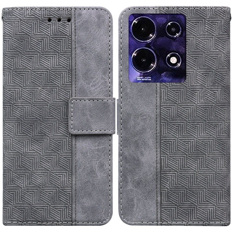 Custodia per telefono in pelle goffrata geometrica, For Infinix Note 30i, For Infinix Note 30 Pro, For Infinix Note 30, For Infinix Note 30 VIP
