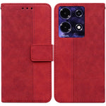 Custodia per telefono in pelle goffrata geometrica, For Infinix Note 30i, For Infinix Note 30 Pro, For Infinix Note 30, For Infinix Note 30 VIP