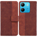 Custodia per telefono in pelle goffrata geometrica, For Infinix Hot 30 Play, For Infinix Hot 30i, For Infinix Hot 30, For Infinix Smart 7 African