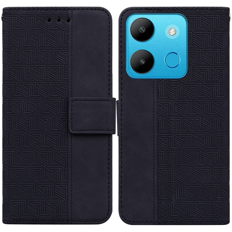 Custodia per telefono in pelle goffrata geometrica, For Infinix Hot 30 Play, For Infinix Hot 30i, For Infinix Hot 30, For Infinix Smart 7 African
