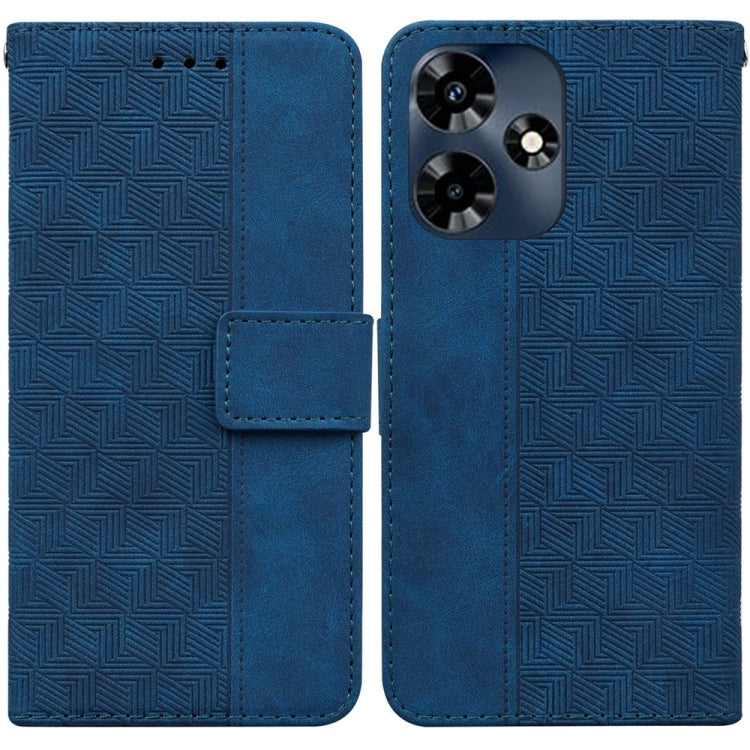 Custodia per telefono in pelle goffrata geometrica, For Infinix Hot 30 Play, For Infinix Hot 30i, For Infinix Hot 30, For Infinix Smart 7 African