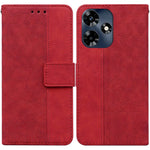 Custodia per telefono in pelle goffrata geometrica, For Infinix Hot 30 Play, For Infinix Hot 30i, For Infinix Hot 30, For Infinix Smart 7 African