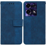 Custodia per telefono in pelle goffrata geometrica, For Infinix Note 30i, For Infinix Note 30 Pro, For Infinix Note 30, For Infinix Note 30 VIP