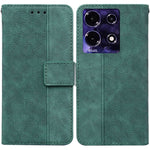 Custodia per telefono in pelle goffrata geometrica, For Infinix Note 30i, For Infinix Note 30 Pro, For Infinix Note 30, For Infinix Note 30 VIP