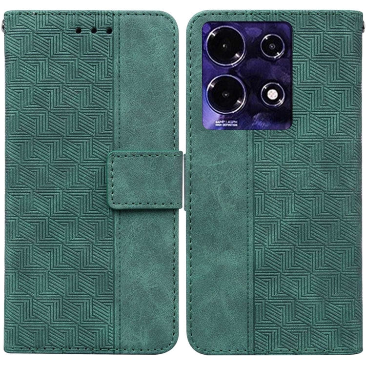 Custodia per telefono in pelle goffrata geometrica, For Infinix Note 30i, For Infinix Note 30 Pro, For Infinix Note 30, For Infinix Note 30 VIP