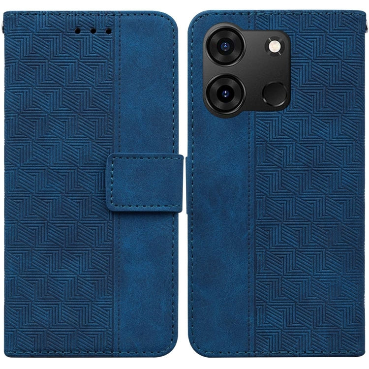 Custodia per telefono in pelle goffrata geometrica, For Infinix Note 40 4G, For Infinix Hot 40 / 40 Pro, For Infinix Smart 7 India / 7 Plus, For Infinix Smart 7 HD