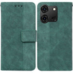 Custodia per telefono in pelle goffrata geometrica, For Infinix Note 40 4G, For Infinix Hot 40 / 40 Pro, For Infinix Smart 7 India / 7 Plus, For Infinix Smart 7 HD