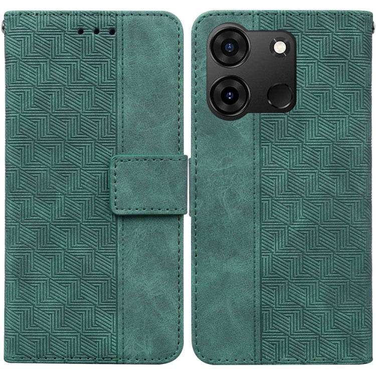 Custodia per telefono in pelle goffrata geometrica, For Infinix Note 40 4G, For Infinix Hot 40 / 40 Pro, For Infinix Smart 7 India / 7 Plus, For Infinix Smart 7 HD