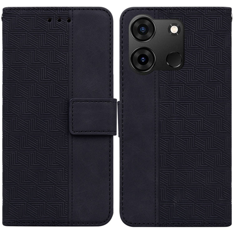 Custodia per telefono in pelle goffrata geometrica, For Infinix Note 40 4G, For Infinix Hot 40 / 40 Pro, For Infinix Smart 7 India / 7 Plus, For Infinix Smart 7 HD