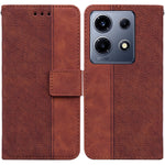 Custodia per telefono in pelle goffrata geometrica, For Infinix Note 30i, For Infinix Note 30 Pro, For Infinix Note 30, For Infinix Note 30 VIP