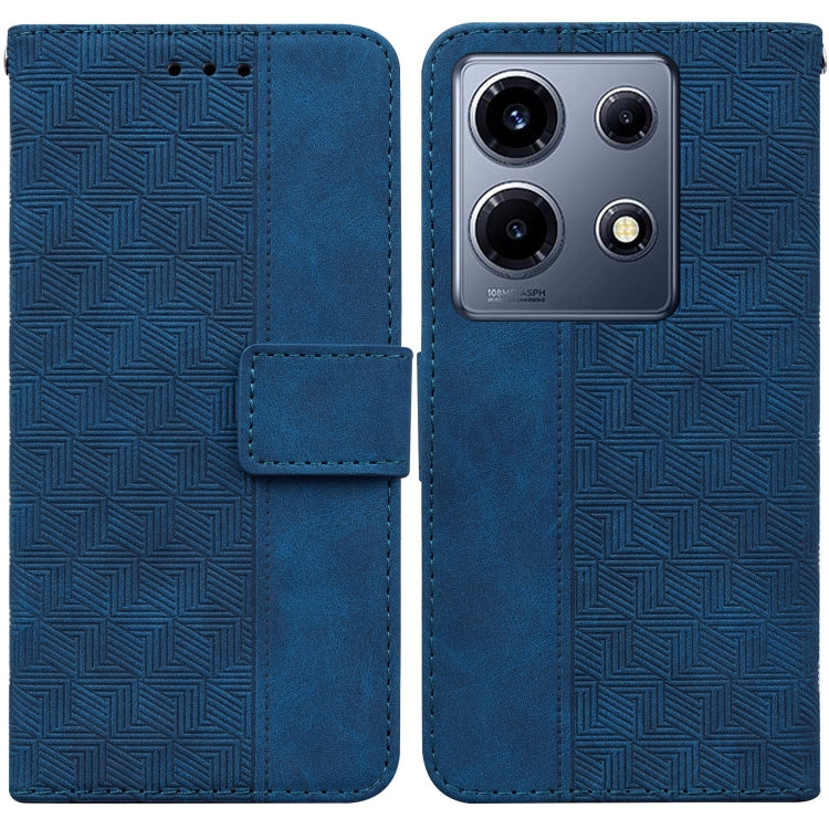 Custodia per telefono in pelle goffrata geometrica, For Infinix Note 30i, For Infinix Note 30 Pro, For Infinix Note 30, For Infinix Note 30 VIP