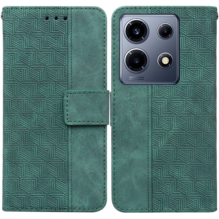 Custodia per telefono in pelle goffrata geometrica, For Infinix Note 30i, For Infinix Note 30 Pro, For Infinix Note 30, For Infinix Note 30 VIP