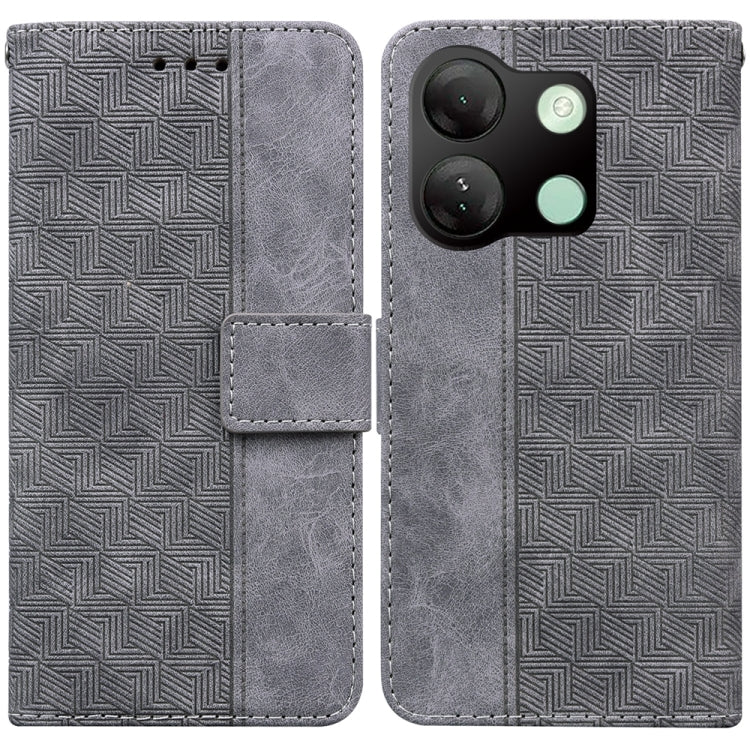 Custodia per telefono in pelle goffrata geometrica, For Infinix Note 40 4G, For Infinix Hot 40 / 40 Pro, For Infinix Smart 7 India / 7 Plus, For Infinix Smart 7 HD